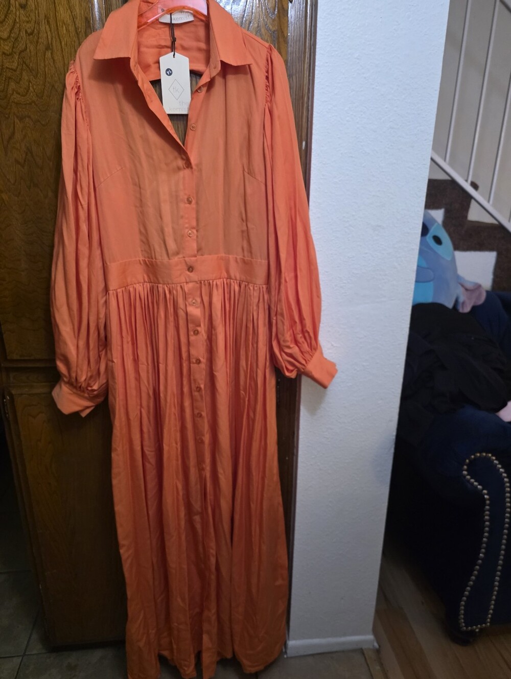 NWT THE KEMIST DELHI BACKLESS SHIRT DRESS SZ UK14/ US10